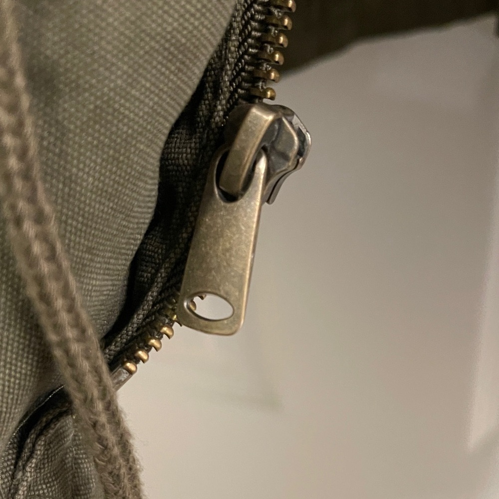 Ava & Viv Olive Hooded Utility Jacket - Picture 6 of 10